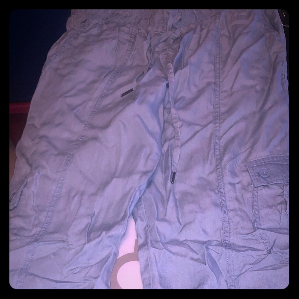 Light Blue Woven Pants
